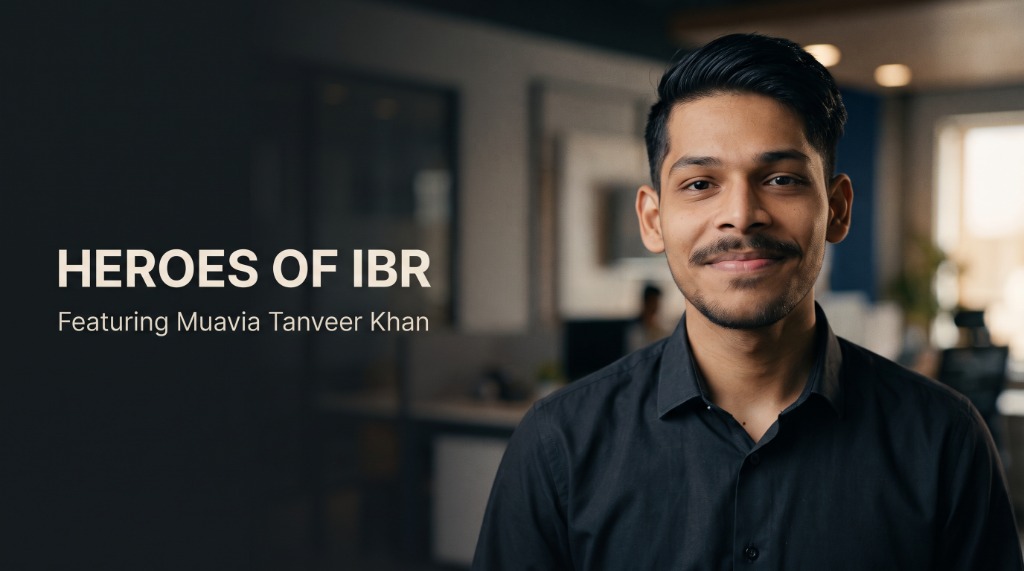 Heroes of IBR Documentary featuring Muavia Tanveer Khan